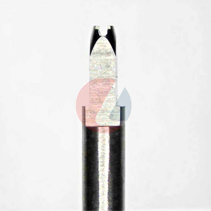 carbide tips close up display
