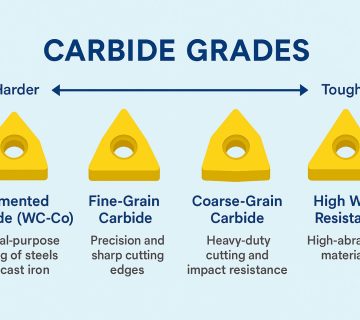 carbide tips grades and properties