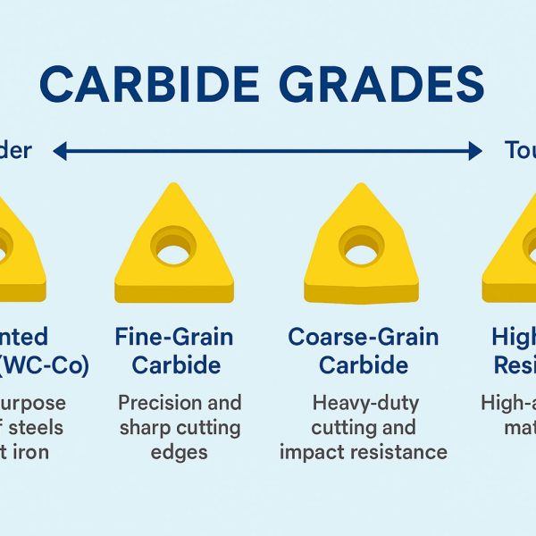 carbide tips grades and properties