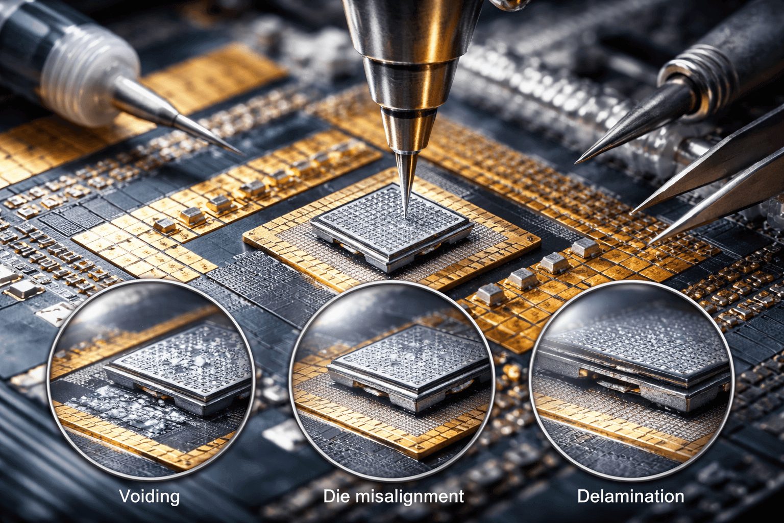 Common Defects in Die Bonding